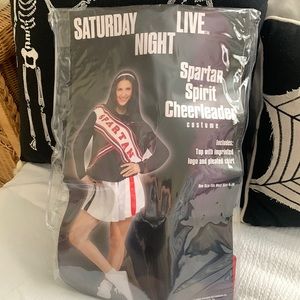 SNL SPARTAN SPIRIT CHEERLEADER HALLOWEEN COSTUME
